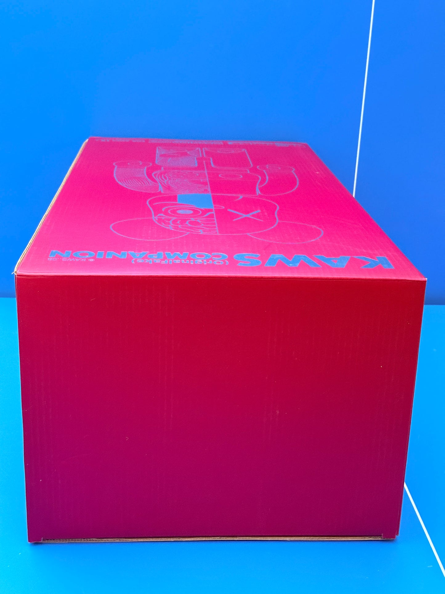 KAWS - BE@RBRICK Dissected Companion 1000% Red, 2008