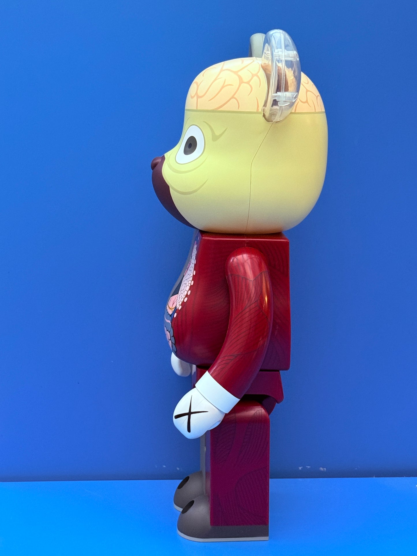 KAWS - BE@RBRICK Dissected Companion 1000% Red, 2008