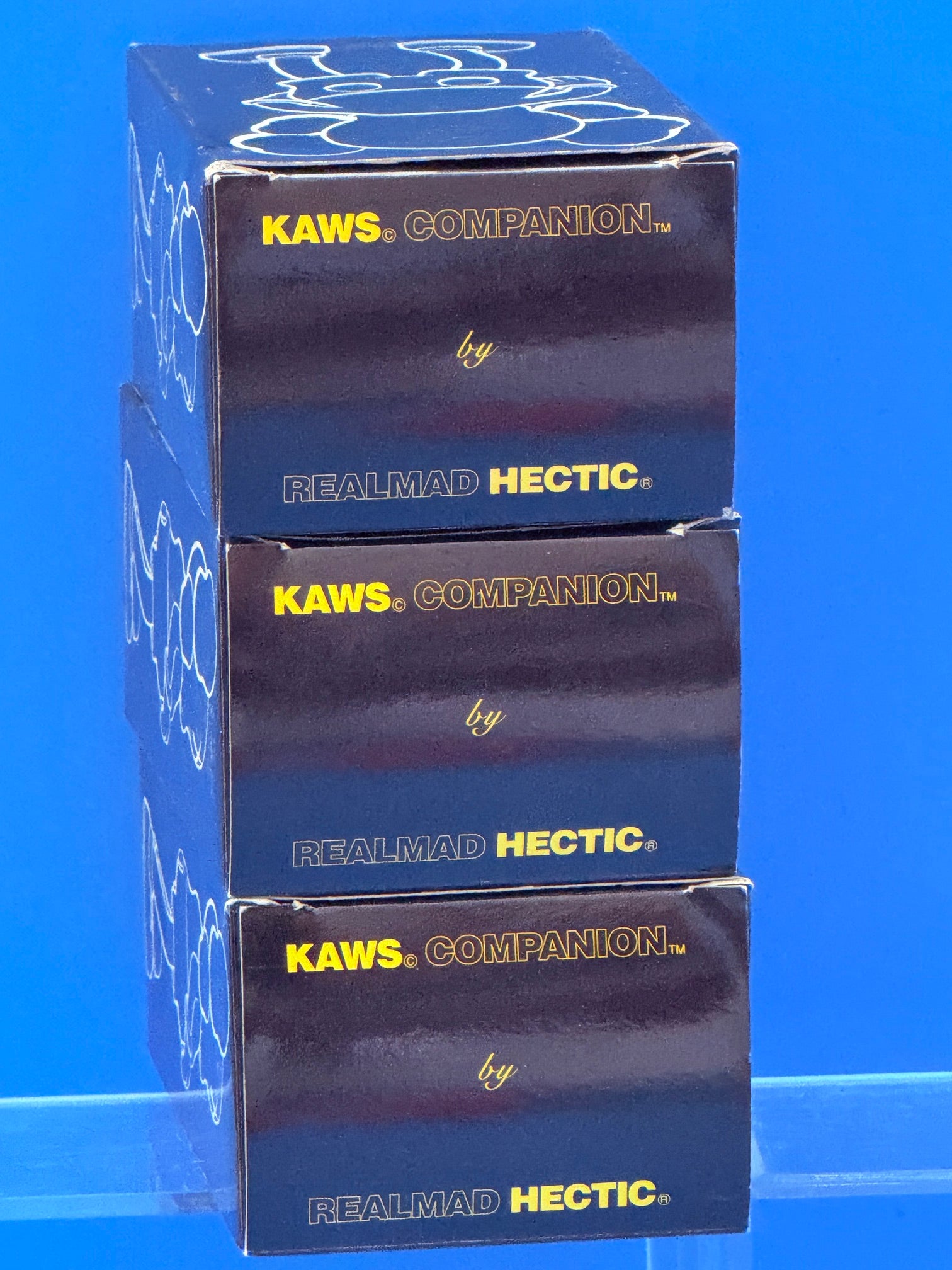 KAWS - Companion Hectic Set of 3, 1999 – TOY TOKYO