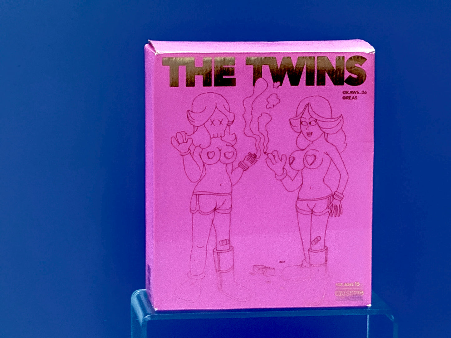 KAWS - Twins Pink Set of 2, 2006