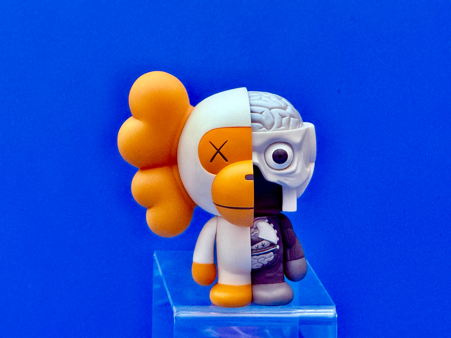 KAWS X BAPE - Dissected Milo White/Grey, 2011