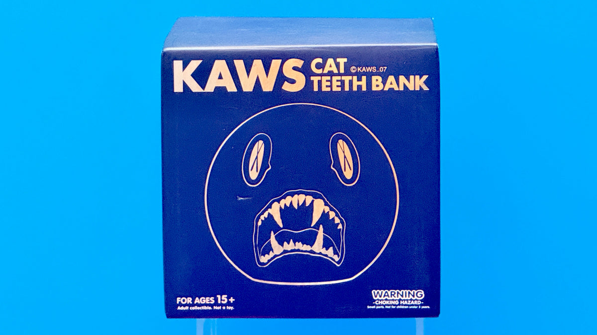 KAWS - Cat Teeth Navy, 2007