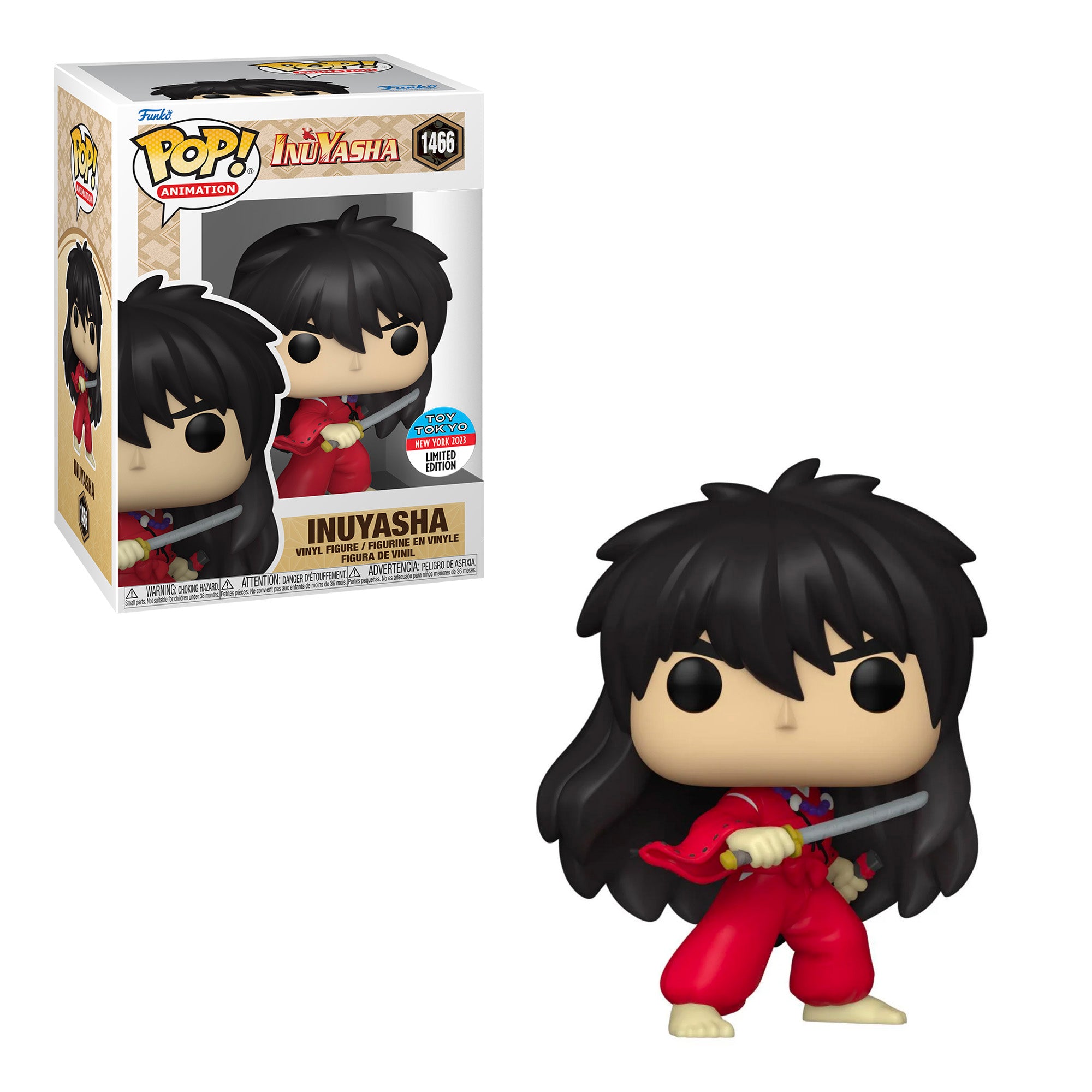 Funko Pop! Animation: Inuyasha #1466 NYCC 2023 Toy Tokyo Exclusive