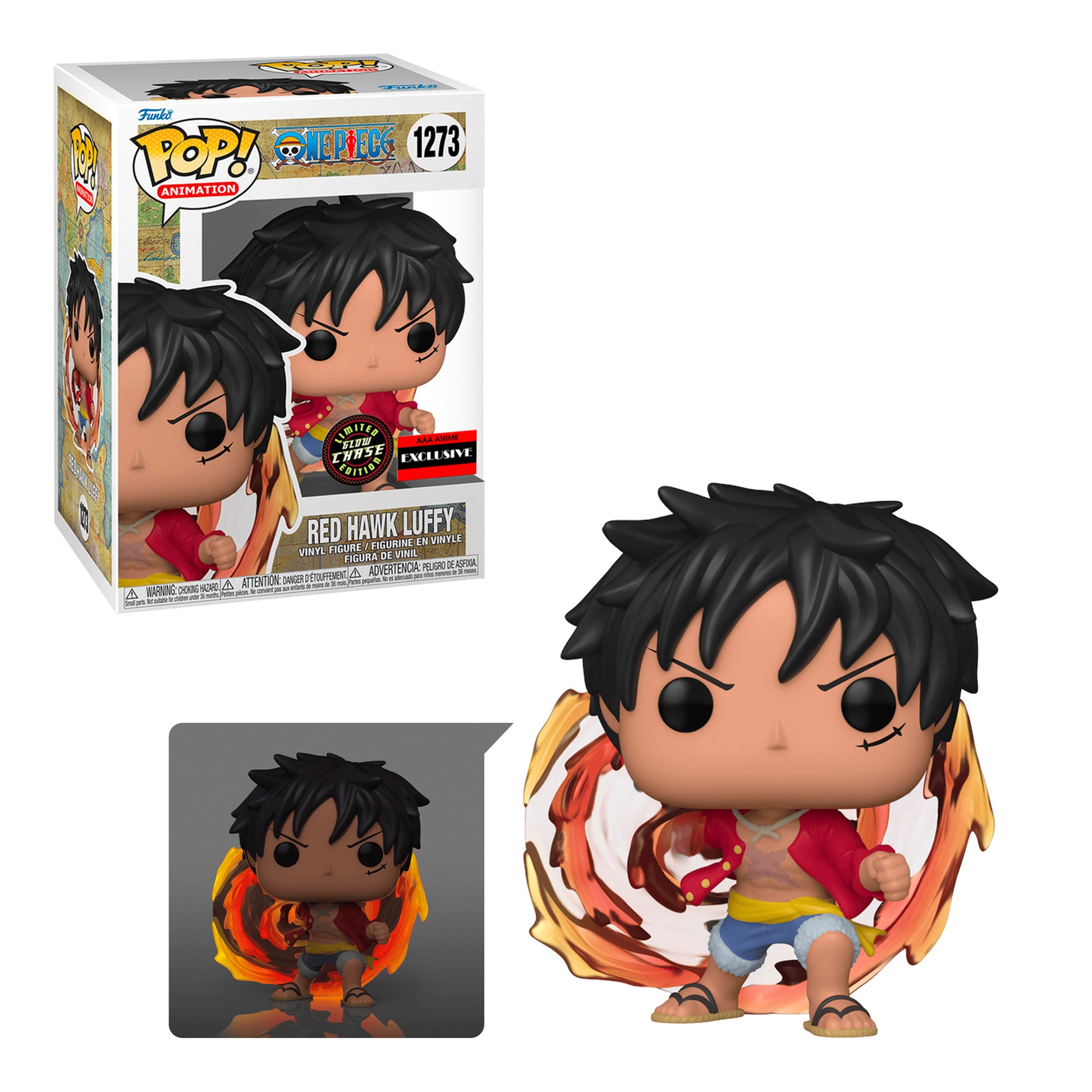 Funko Pop! Animation: One Piece - Red Hawk Luffy #1273 AAA Anime Exclu –  TOY TOKYO