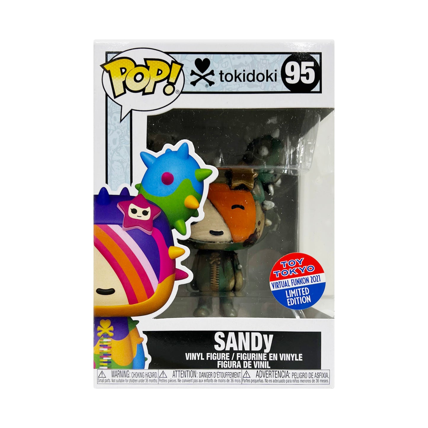 Funko Pop! Tokidoki: SANDy 22 Toy Tokyo Exclusive Hand-Painted by KLAV