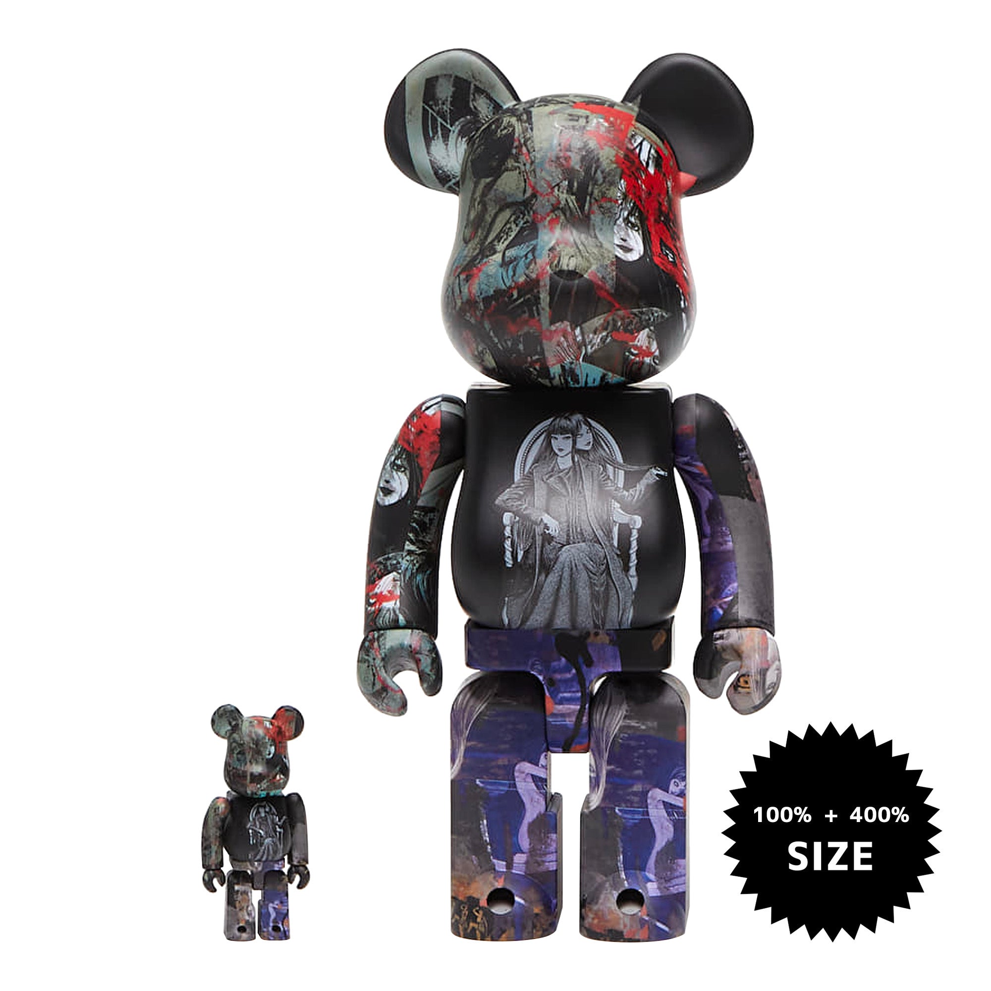 S'YTE × Junji Ito UZUMAKI BE@RBRICK1000%-