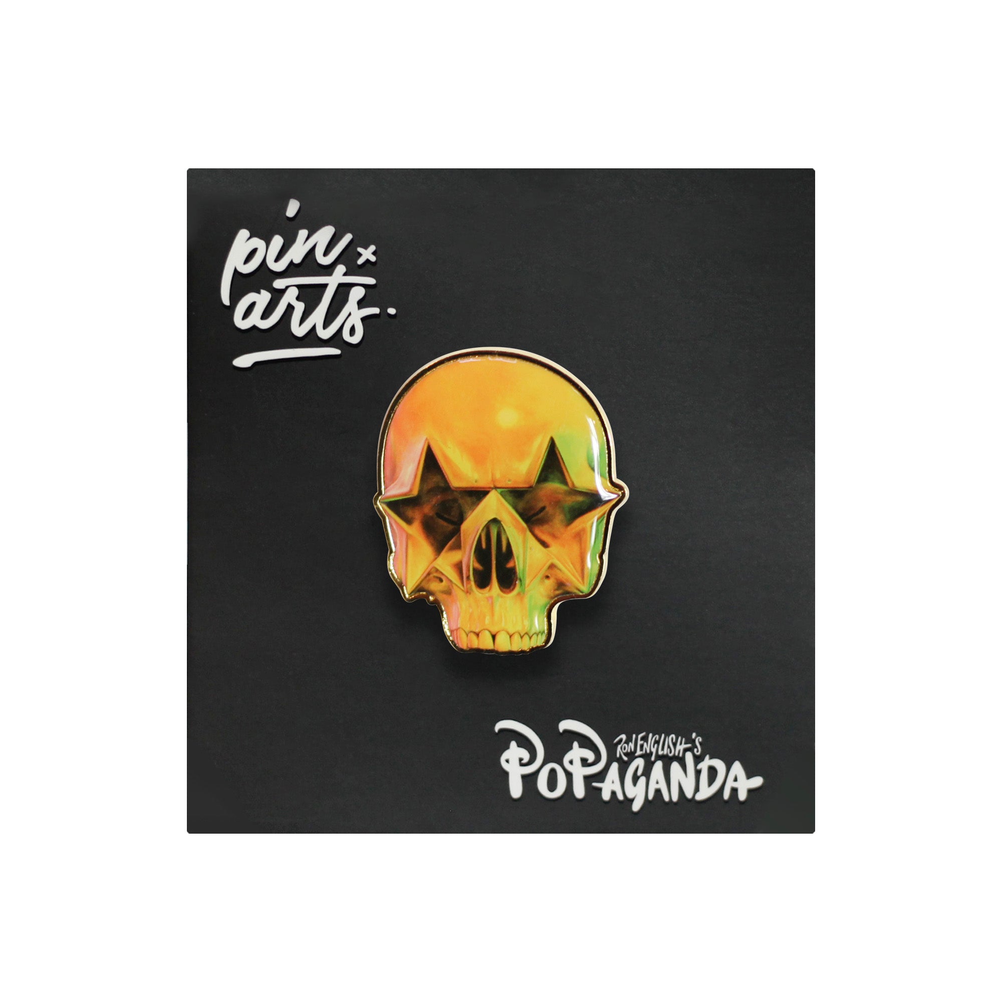 Ron English x MINDstyle: Popaganda - Star Skull Enamel Pin – TOY TOKYO