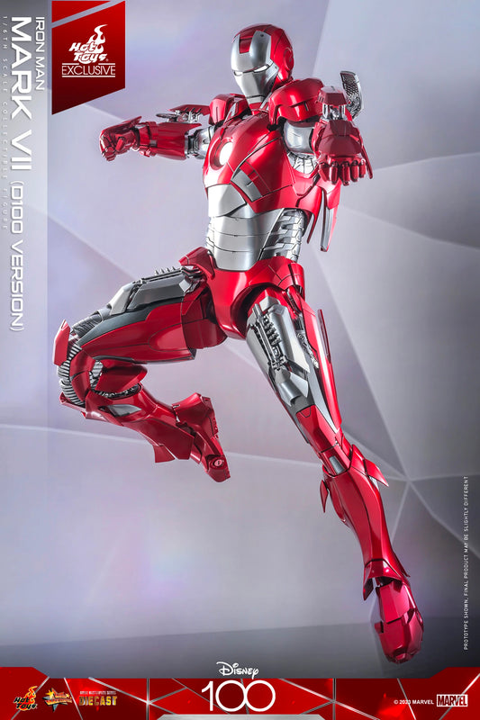 Hot Toys: Marvel - Iron Man Mark VII (D100 Version) Sixth Scale Figure