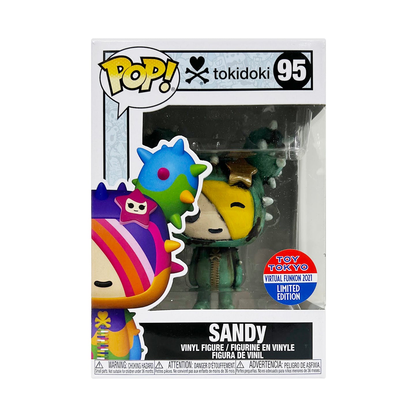 Funko Pop! Tokidoki: SANDy 20 Toy Tokyo Exclusive Hand-Painted by KLAV