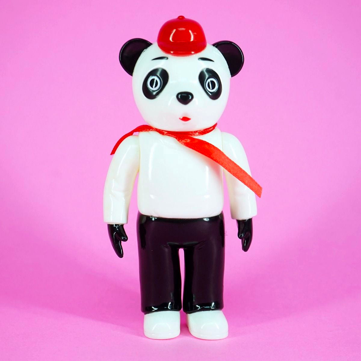 Pointless Island x Awesome Toy - Panda Father Milk Ver. Sofubi Figure
