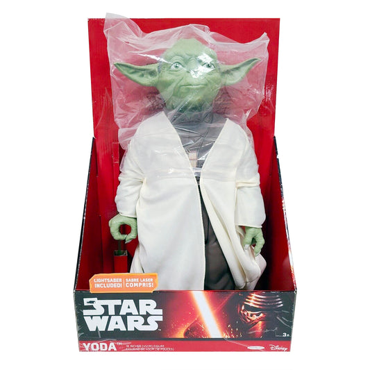 Jakks Pacific: Star Wars - Yoda with Lightsaber 18" Tall Figure