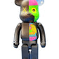 KAWS - BE@RBRICK Dissected Companion 1000% Black, 2008