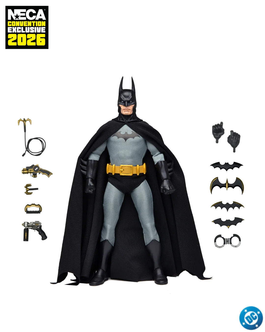 NECA: DC Comics - Batman 8” Clothed Action Figure 2026 Exclusive