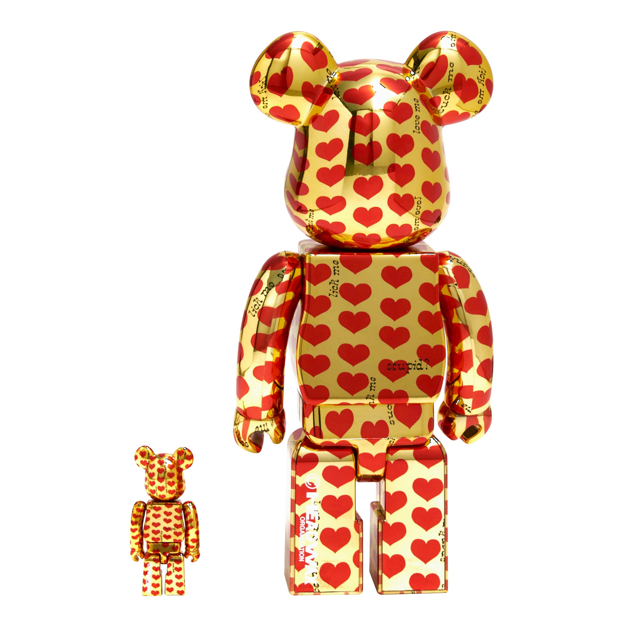 BE@RBRICK - Hide Gold Heart 100% & 400% – TOY TOKYO