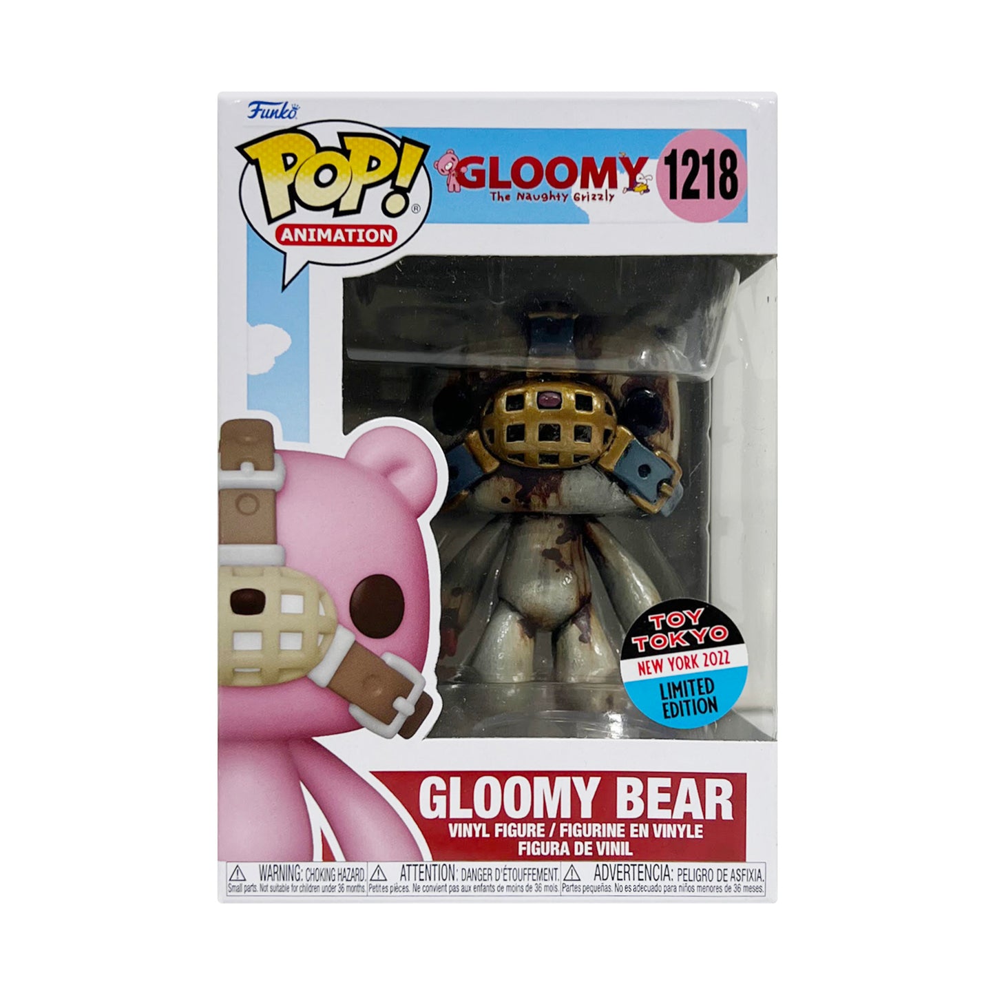 Funko Pop! Animation: Gloomy Bear 11 Toy Tokyo Exclusive Hand-Painted by KLAV