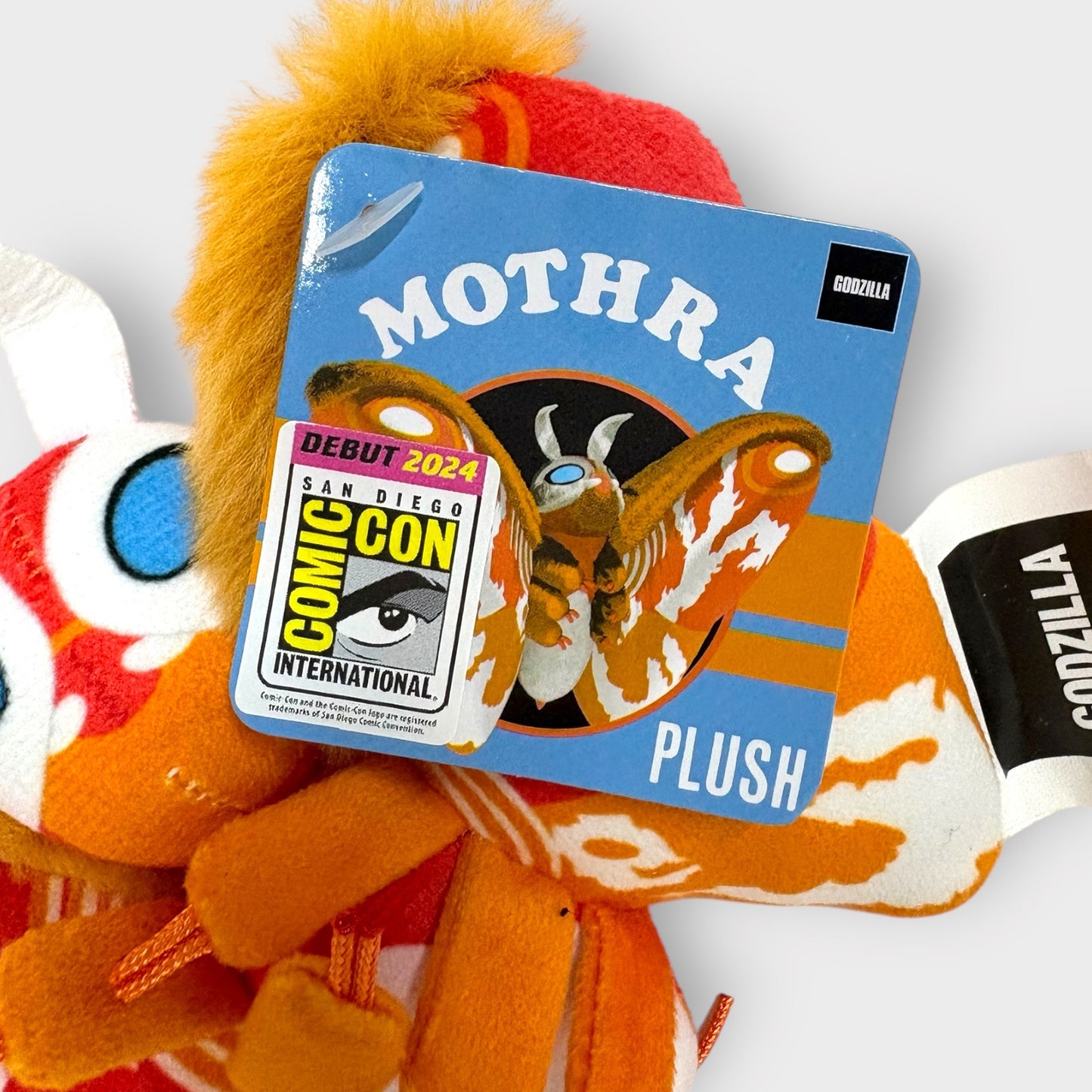 Godzilla Blacklight Mothra Exclusive 6-Inch Plush [Orange] SDCC 2024 Exclusive