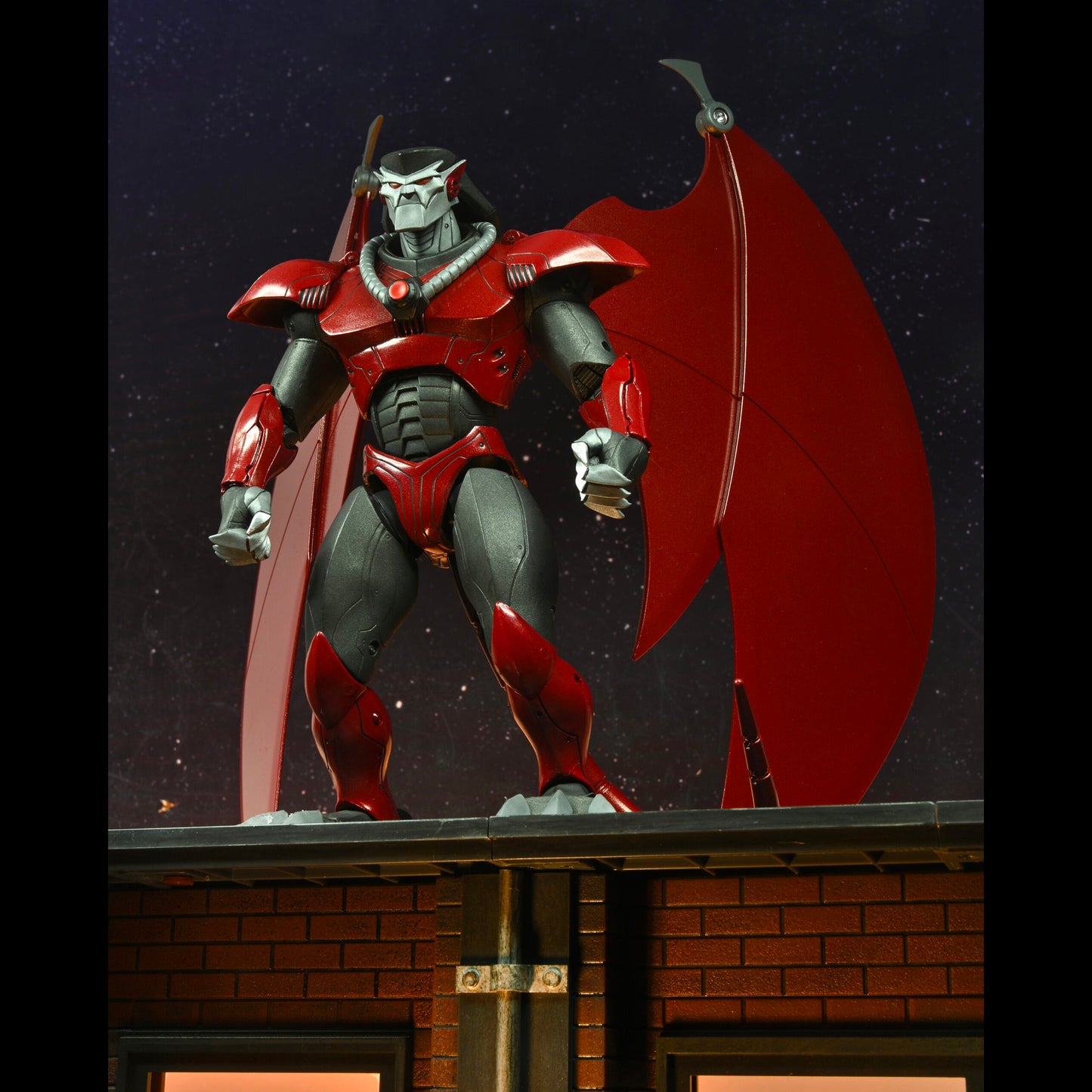 NECA: Gargoyles - Ultimate Armored David Xanatos 7" Tall Action Figure