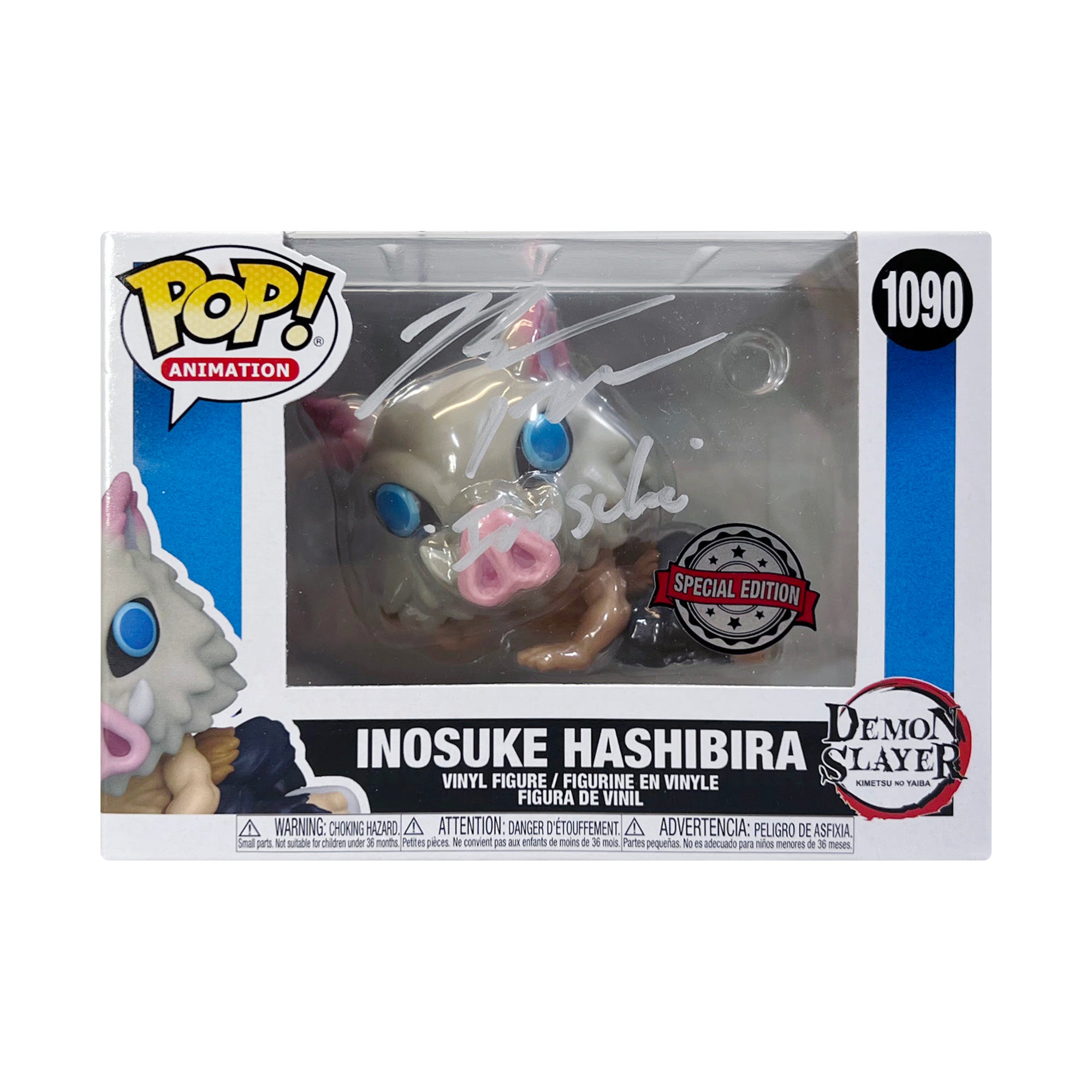 Inosuke Funko Pop top Signed