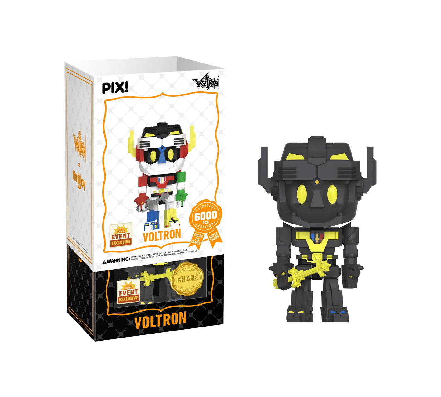 Thrilljoy PIX! Animaniacs - Voltron Defender of the Universe Blind Box UCC Exclusive