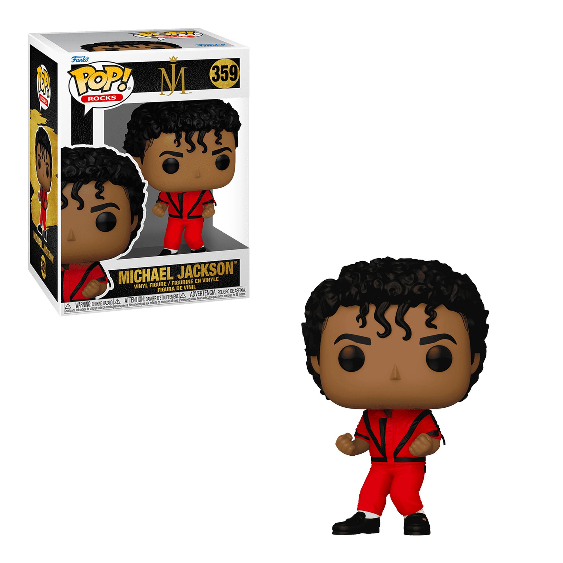 Rocks - Michael Jackson #359 Thriller Funko Pop 889698725910