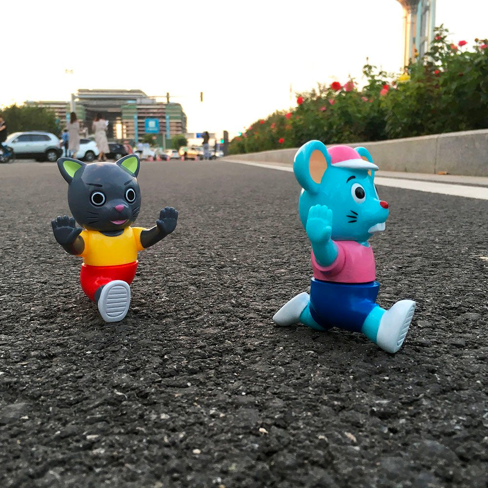 Pointless Island x Awesome Toy - Little Blue Mouse PE Class Edition Sofubi Figure