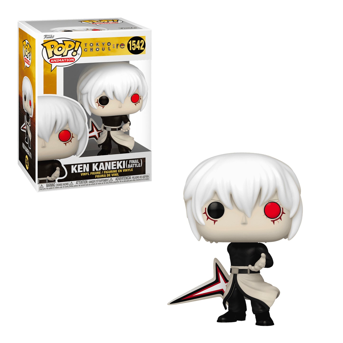 Funko Pop! Animation: Tokyo Ghoul - Ken Kaneki (Final Battle) #1542