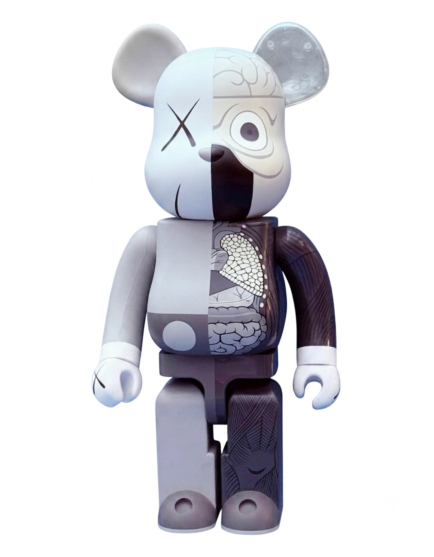KAWS - BE@RBRICK Dissected Companion 1000% Grey, 2008