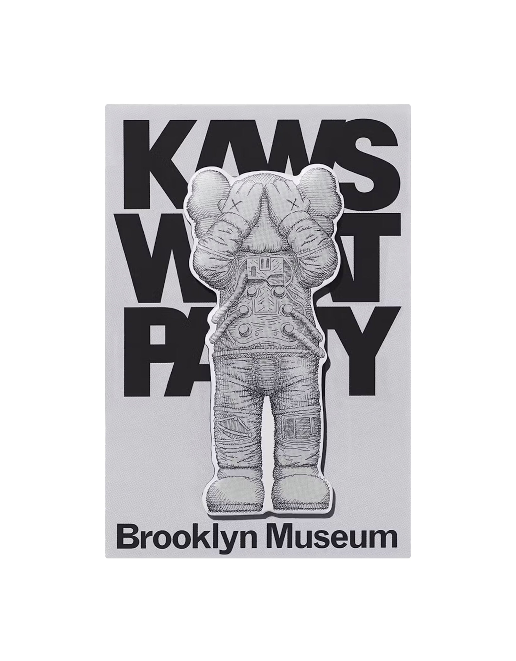 KAWS   Brooklyn Museum WHAT PARTY Space Magnet – TOY TOKYO