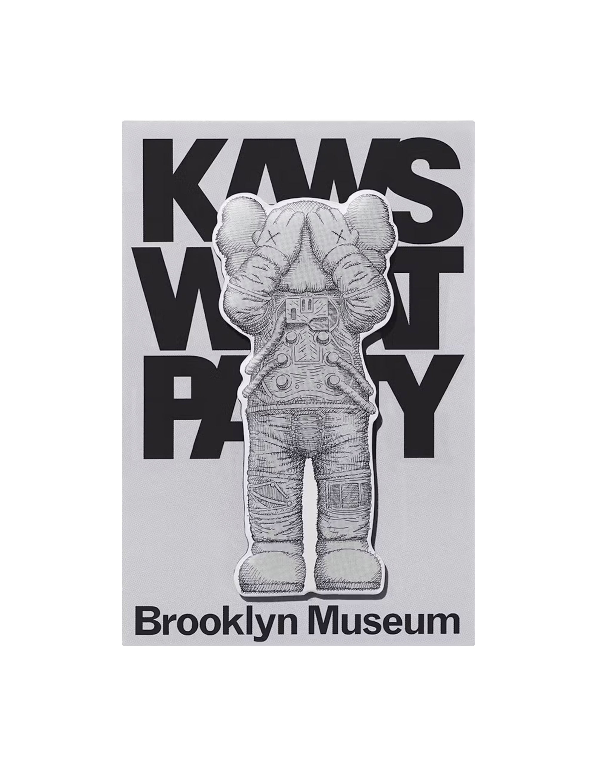 KAWS - Brooklyn Museum WHAT PARTY Space Magnet – TOY TOKYO