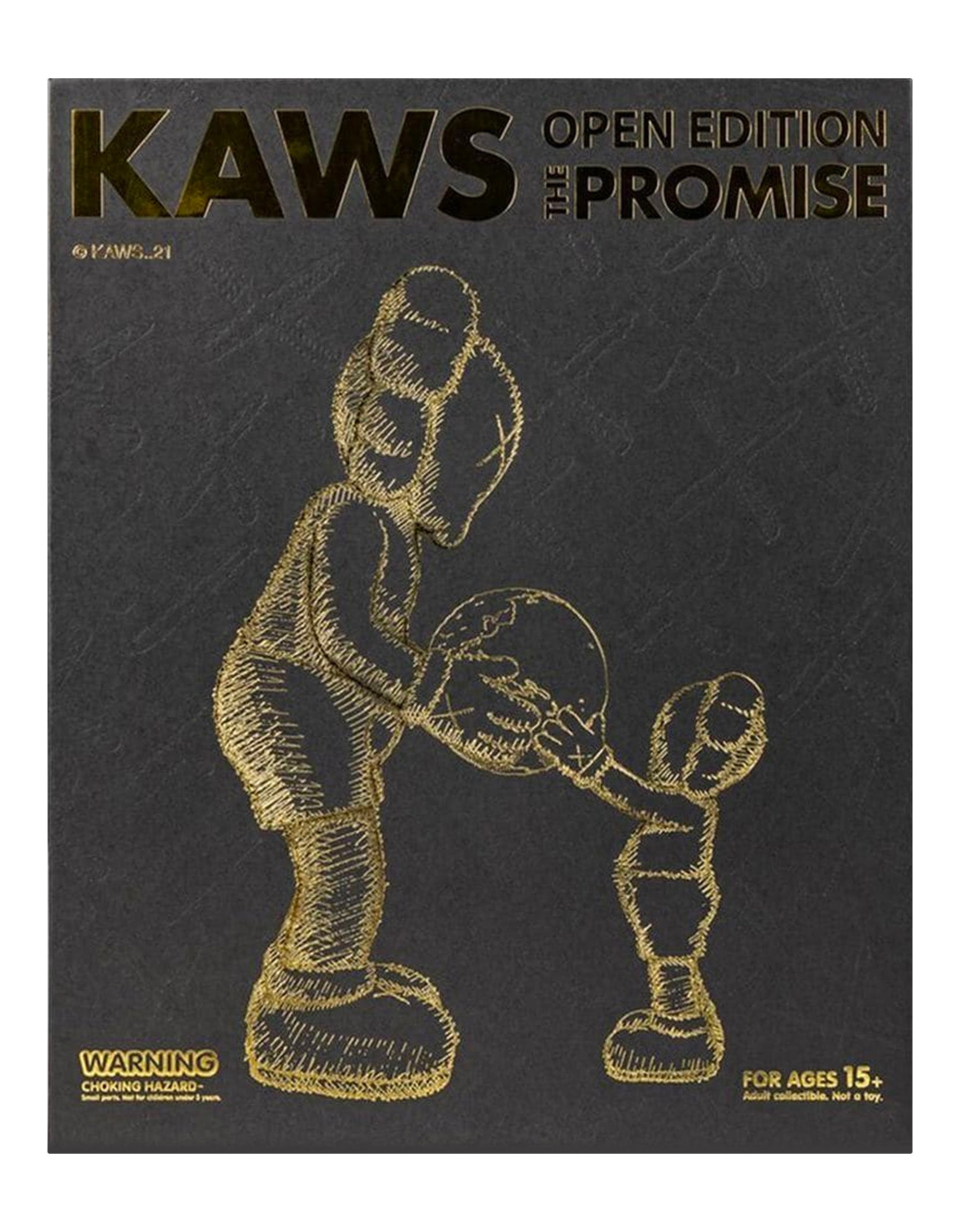 kaws the promise brown - 彫刻・オブジェ