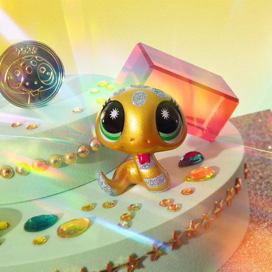 Littlest Pet Shop Year of the Snake "Gold" Figure with Code SDCC 2025 Exclusive by UCC