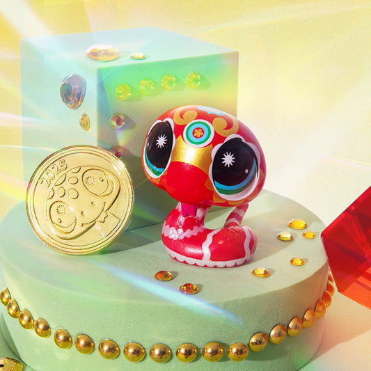 Littlest Pet Shop Year of the Snake "Red" Figure with Code SDCC 2025 Exclusive by UCC