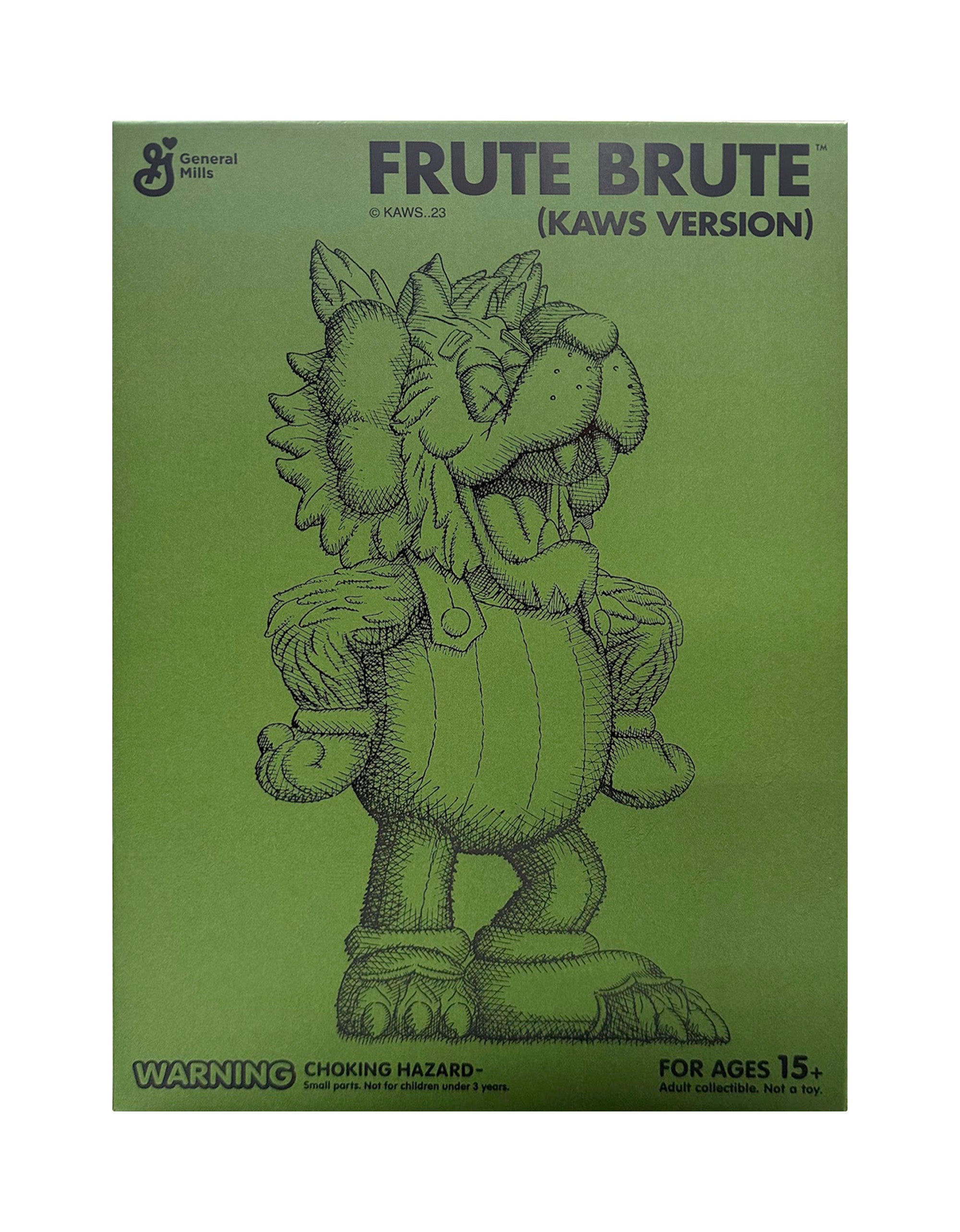 KAWS - Cereal Monsters Franken Berry, Count Chocula, Boo Berry, Frute Brute  Set of 4, 2024