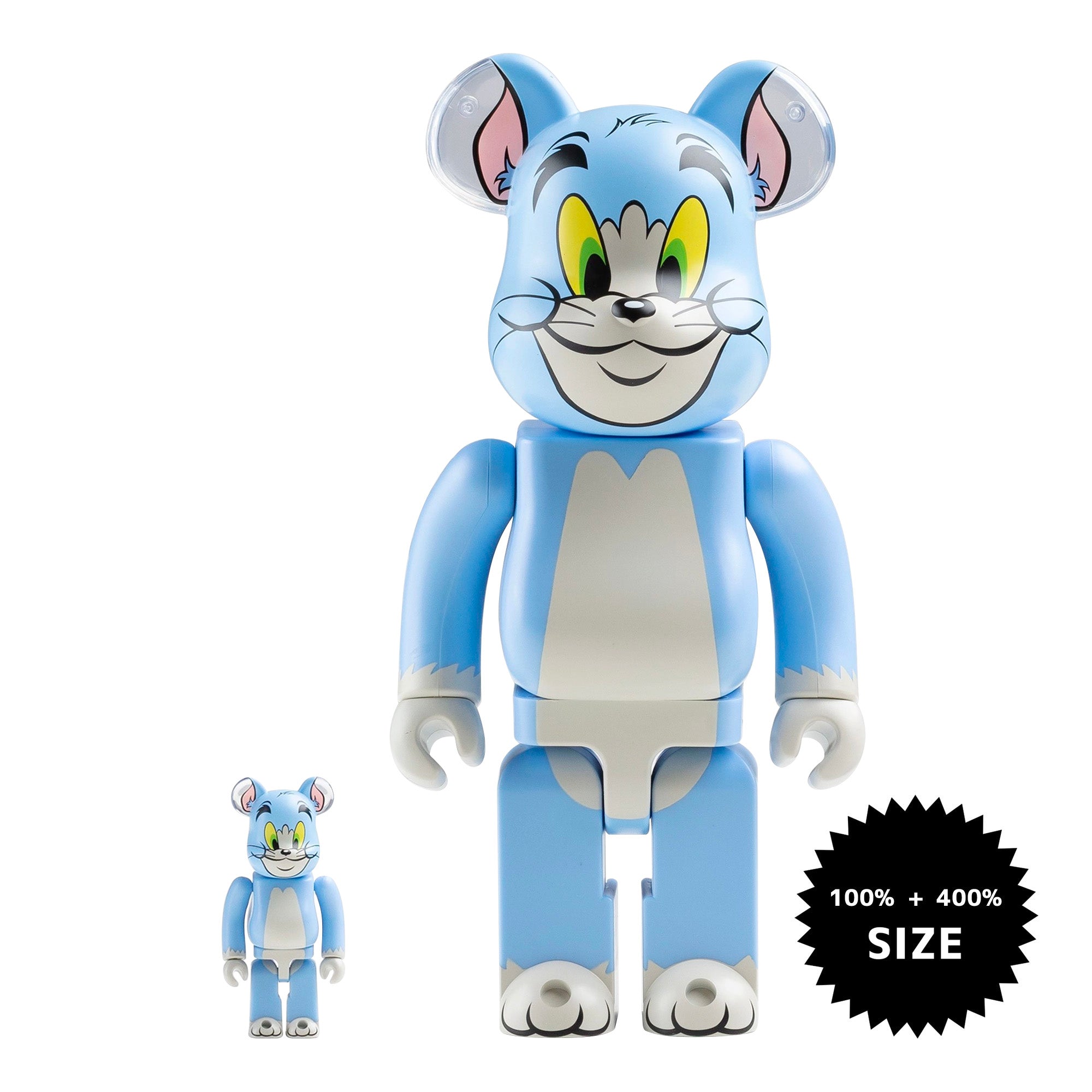 MEDICOM TOY: BE@RBRICK - Tom and Jerry: Tom (Classic Color) 100