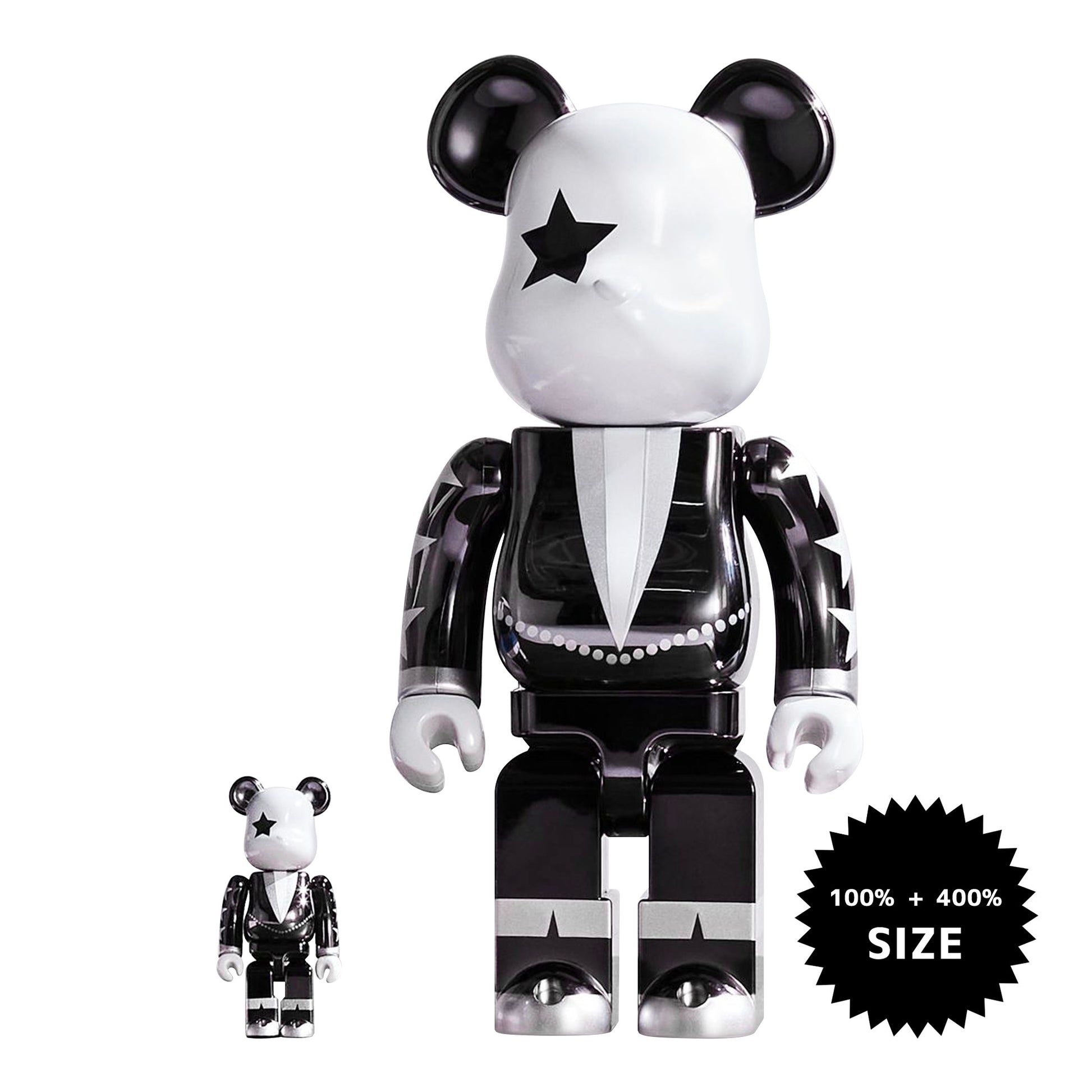 Bearbrick 100, 400 and 1,000%: Size Guide