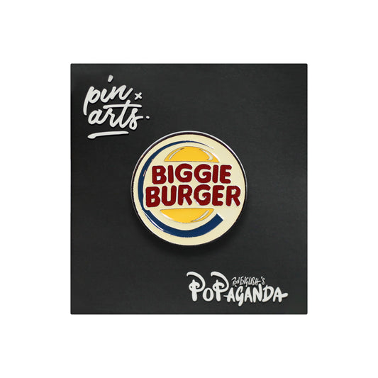 Ron English x MINDstyle: Popaganda - Biggie Burger Enamel Pin