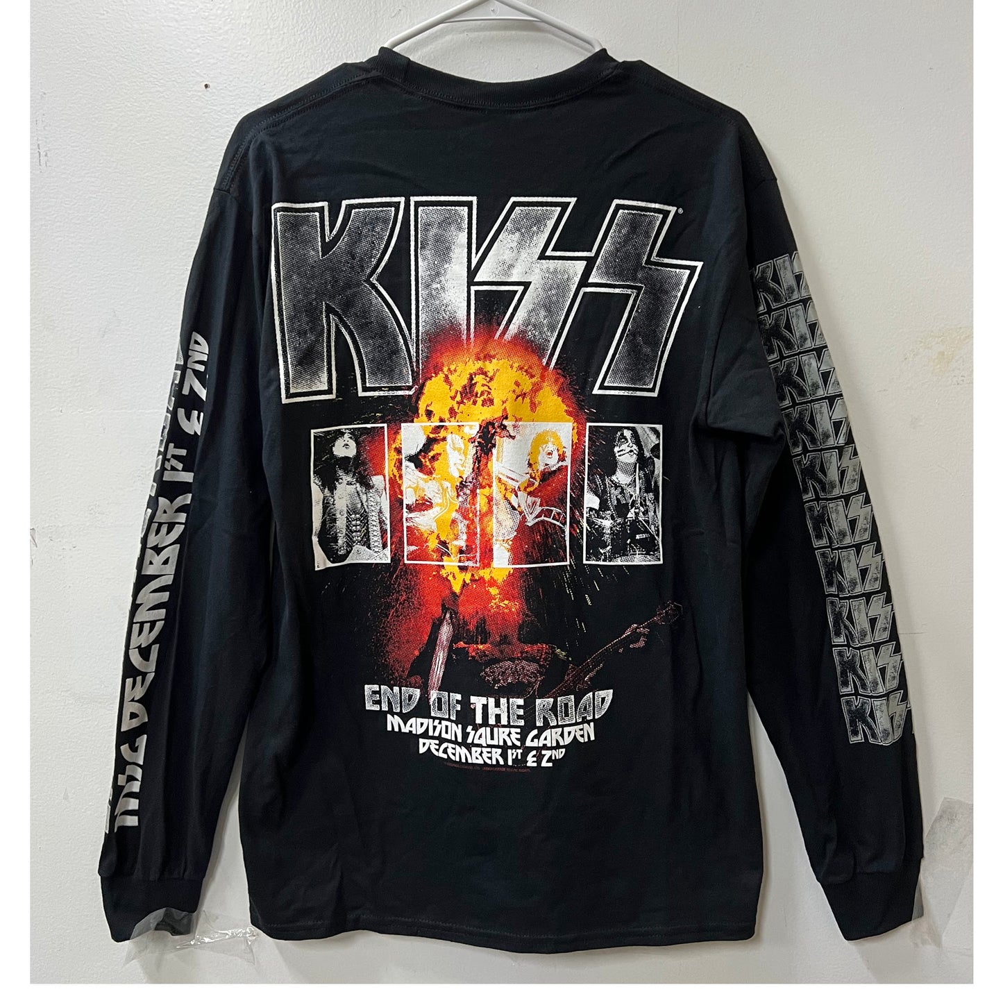 KISS - End of the Road World Tour Black Long Sleeve