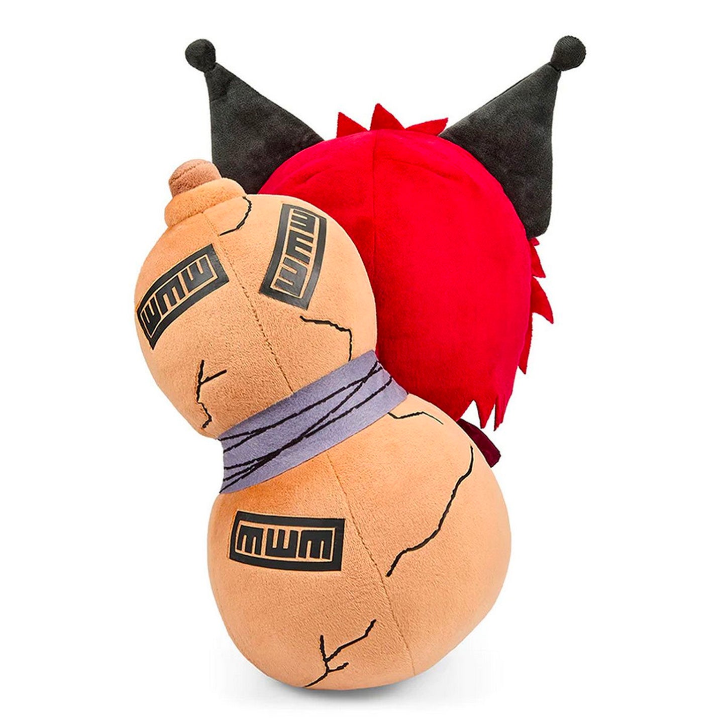 Naruto x Hello Kitty and Friends Kuromi as Gaara 13-Inch Medium Plush