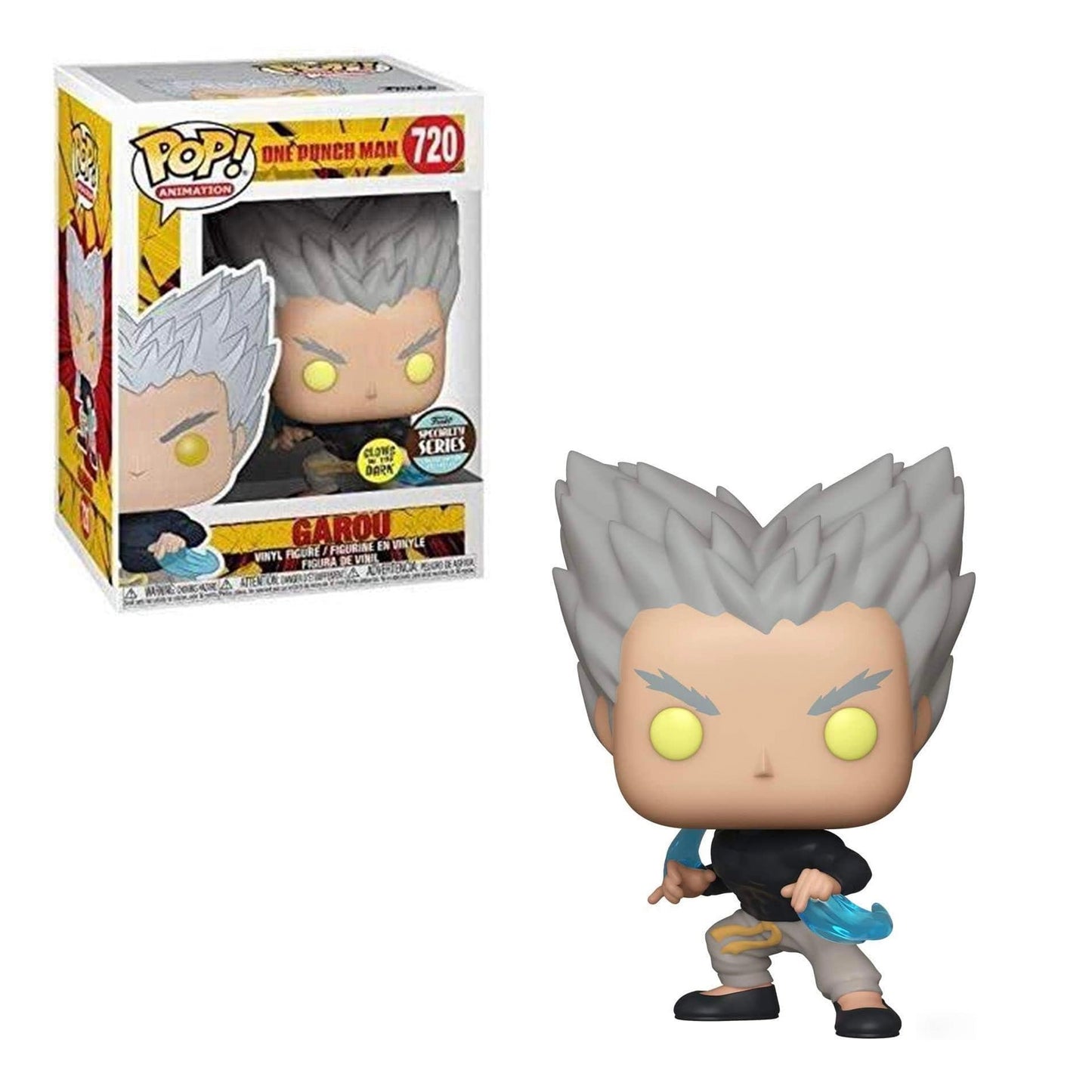 Funko Pop! Animation: One Punch Man - Garou #720 Glow in the Dark Specialty Series