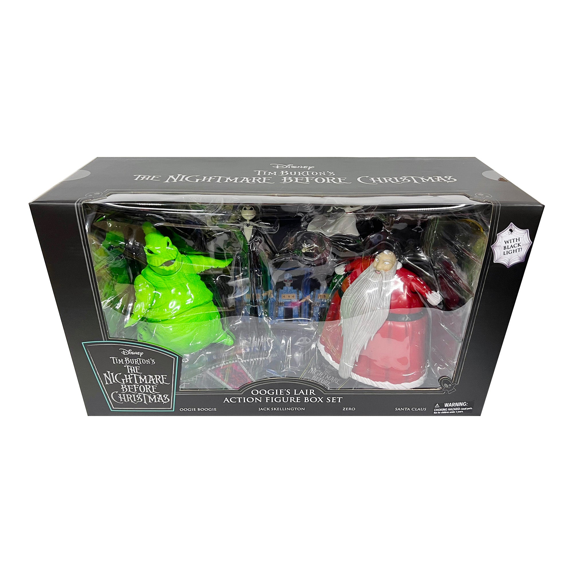 SDCC 2020 Nightmare Before Christmas Oogie’s Lair Action Figure buy Box Set Lighted