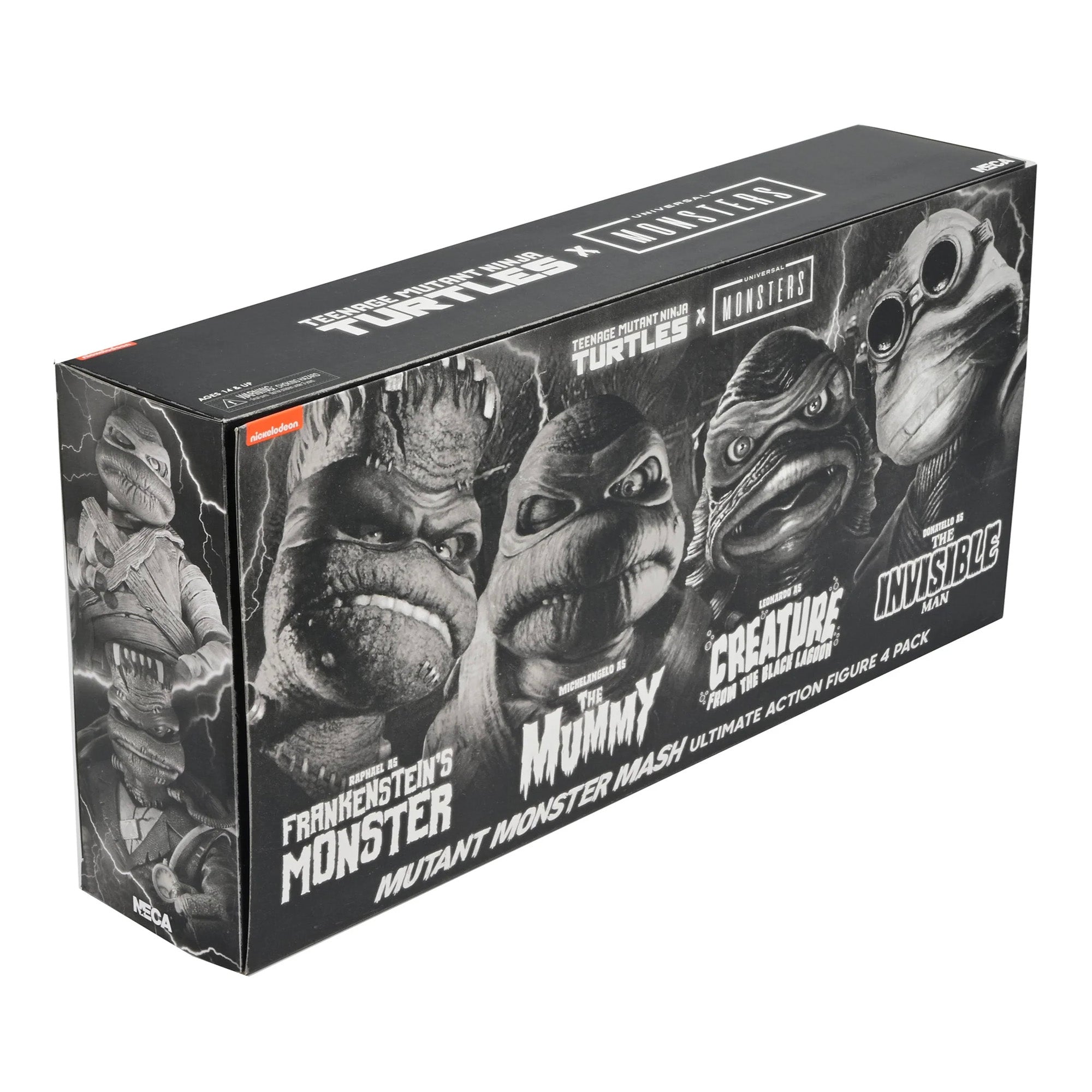 NECA: Universal Monsters x Teenage Mutant Ninja Turtles – Black
