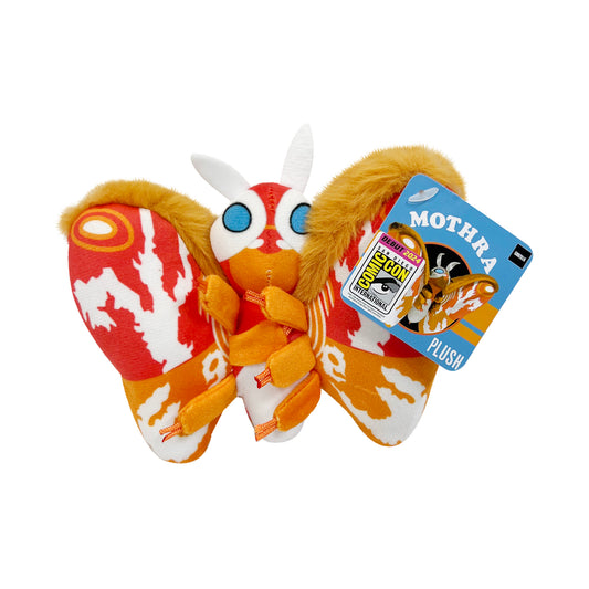 Godzilla Blacklight Mothra Exclusive 6-Inch Plush [Orange] SDCC 2024 Exclusive