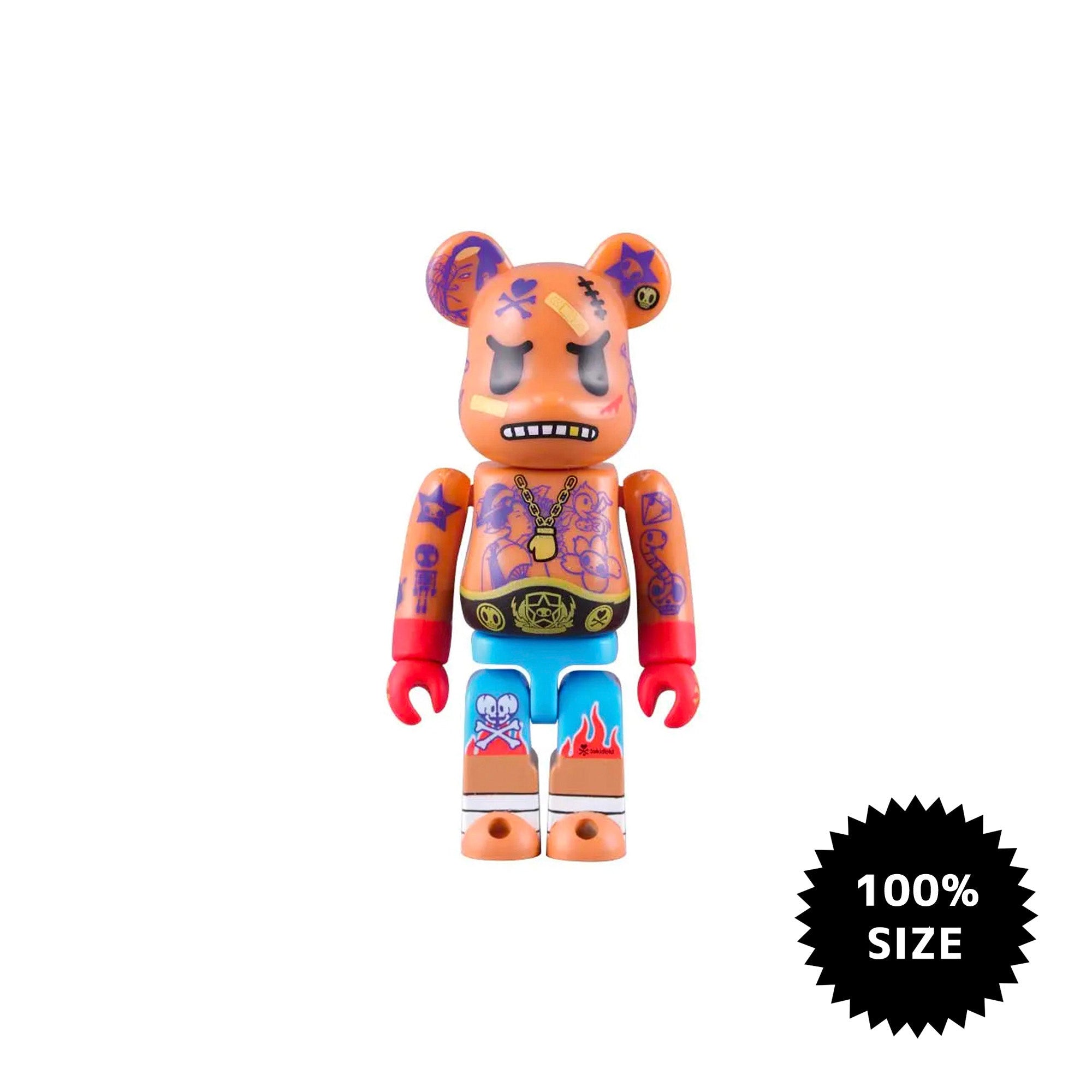 MEDICOM TOY: BE@RBRICK x Tokidoki - Fighter 100%