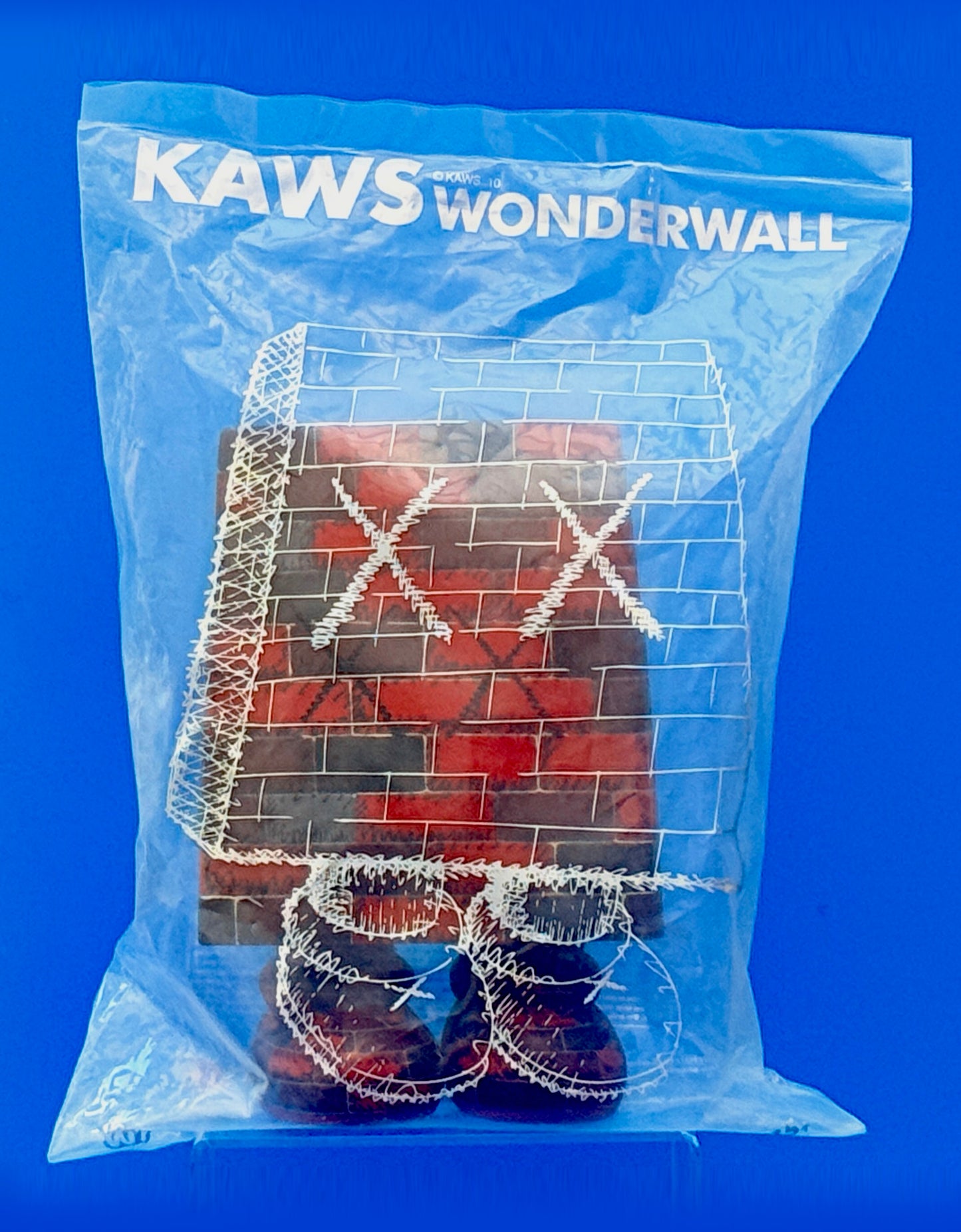 KAWS - Wonderwall Red, 2010