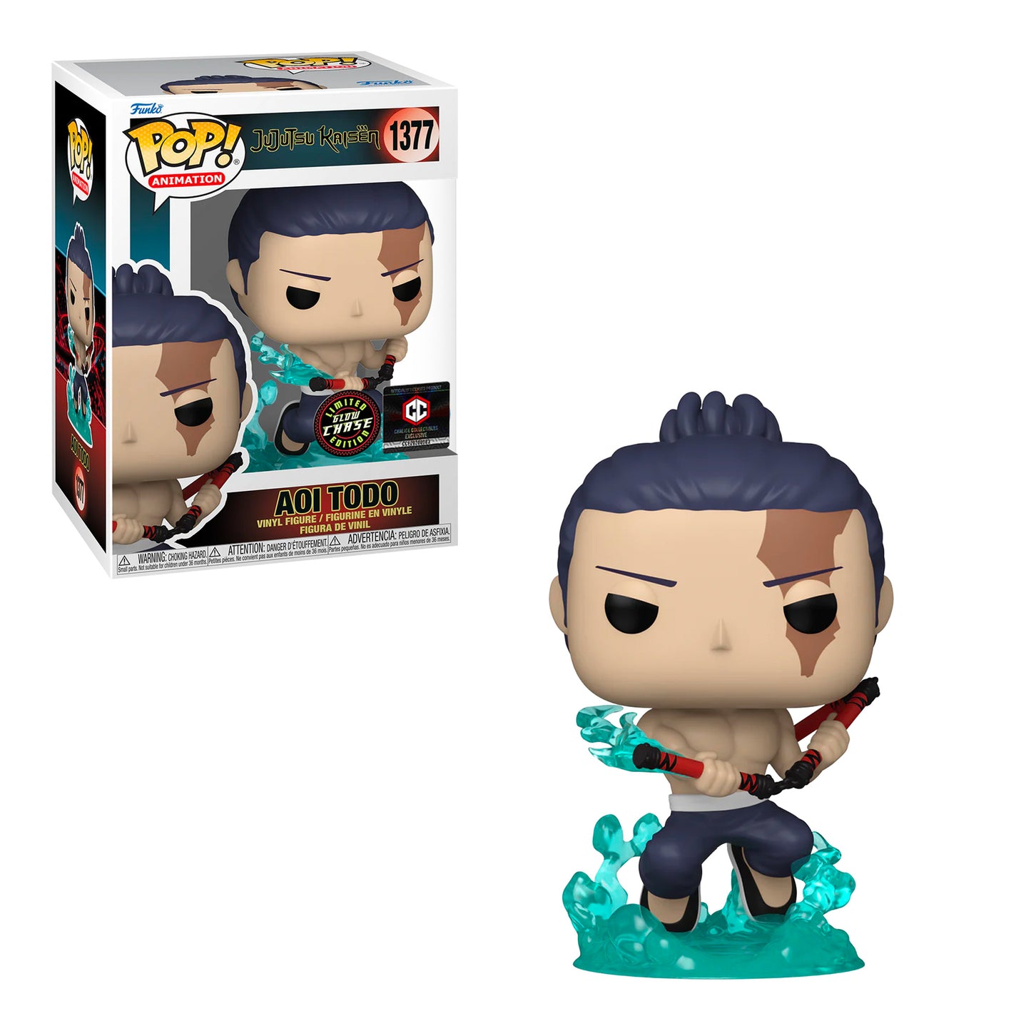 Funko Pop! Animation: Jujutsu Kaisen - Aoi Todo #1377 Chalice Collectibles Exclusive (1 in 6 chance of Chase)