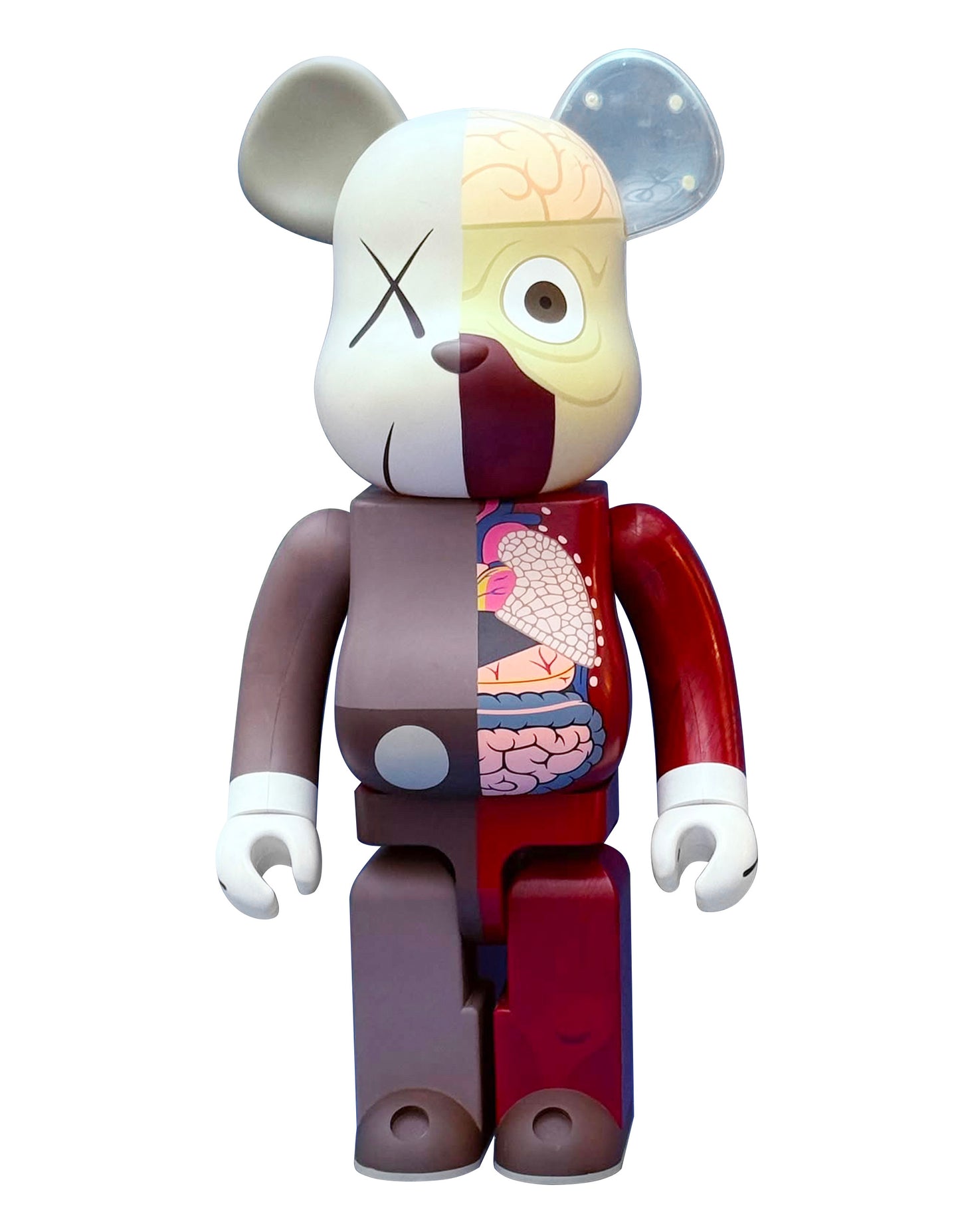 KAWS - BE@RBRICK Dissected Companion 1000% Red, 2008
