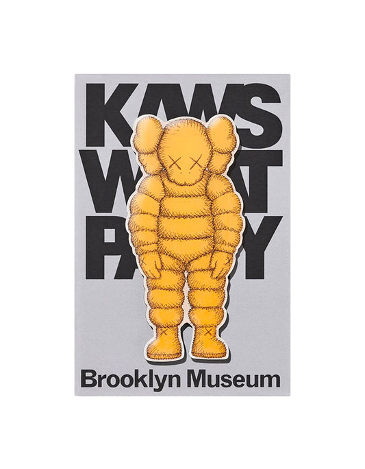 KAWS - Brooklyn Museum WHAT PARTY Chum Orange Magnet
