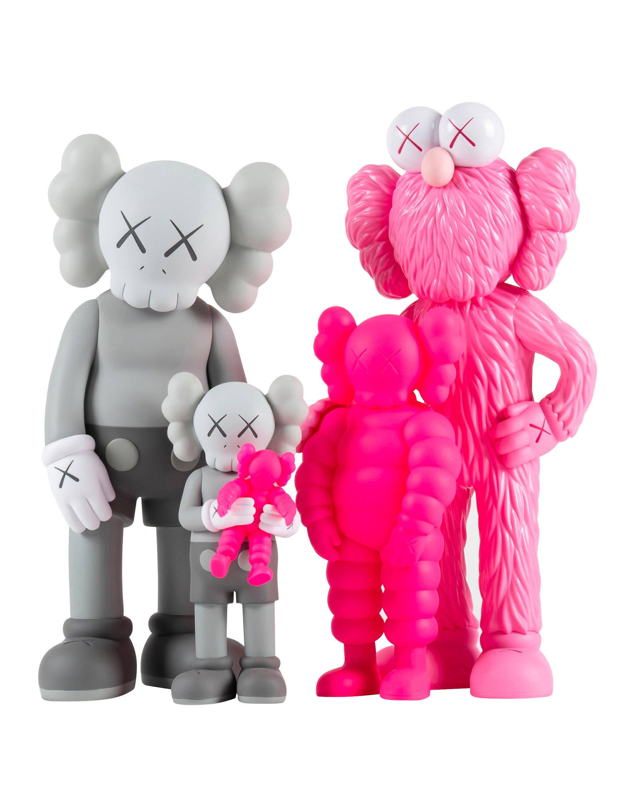 KAWS - Family Grey/Pink