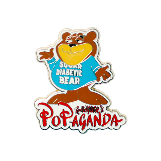 Ron English x MINDstyle: Popaganda - Cereal Killers Minis Sugar Diabetic Bear Enamel Pin