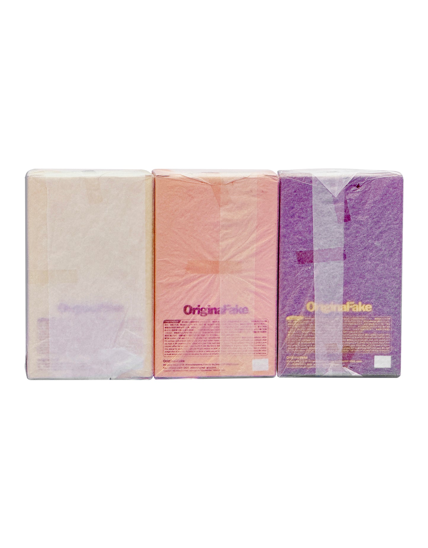 KAWS - Warm Regards Bar Set of 3, 2008 (Sealed)